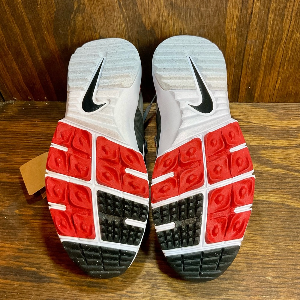 Nike Free Golf NN Golf Shoes FN0332-002 Grey Red White Mens Size 11.5 - Picture 4 of 6
